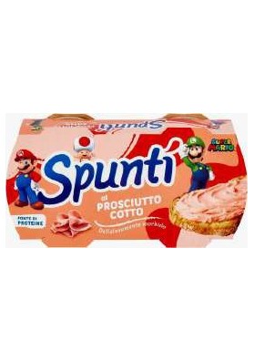 SPUNTI SUPER MARIO PROSCIUTTO GR.84X2X20 - Carton de 20 pièces