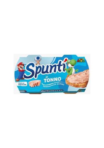 SPUNTI SUPER MARIO TONNO GR.84X2 PZ.20 - Carton de 20 pièces