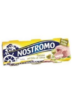 NOSTROMO TONNO OLIO D'OLIVA GR.70X3 PZ20 - Carton de 20 pièces