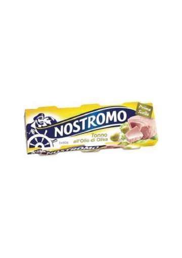 NOSTROMO TONNO OLIO D'OLIVA GR.70X3 PZ20 - Carton de 20 pièces