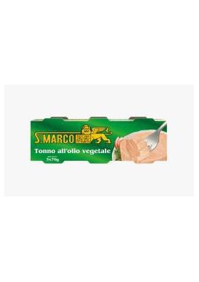 S.MARCO TONNO ALL'OLIO GIRASOLE G70X3X20 - Carton de 20 pièces