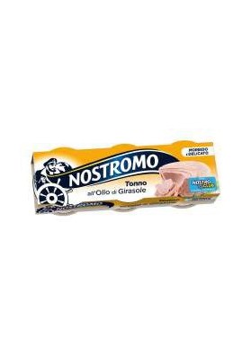 NOSTROMO TONNO OLIO GIRASOLE GR70X3 PZ20 - Carton de 20 pièces