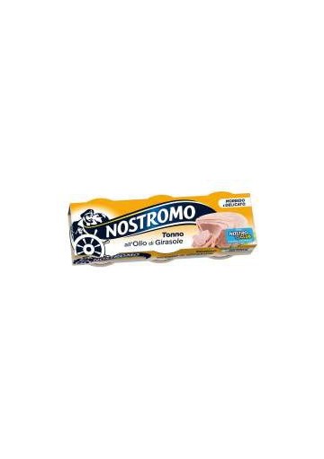 NOSTROMO TONNO OLIO GIRASOLE GR70X3 PZ20 - Carton de 20 pièces