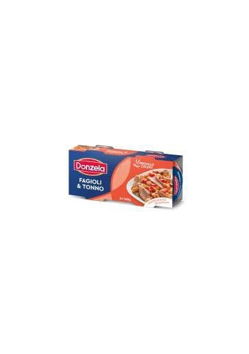 DONZELA TONNO E FAGIOLI GR.160X2 PZ.24 - Carton de 24 pièces