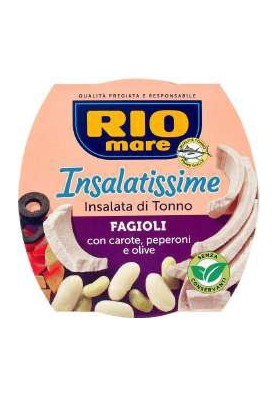 RIOMARE INSALATIS.FAGIOLI GR.160 PZ.18 - Carton de 18 pièces