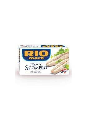 RIOMARE FILETTI SGOMBRO NATURALE.G125X25 - Carton de 25 pièces