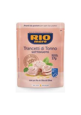 RIOMARE TRANCETTI TONNO O.O GR.70 PZ12 - Carton de 12 pièces