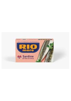 RIOMARE SARDINE O.O GR.120 PZ.48 - Carton de 48 pièces