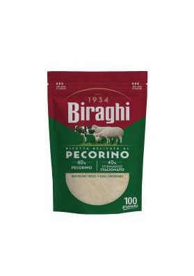 FR BIRAGHI PECORINO GRATT. GR 100X24 - Carton de 24 pièces