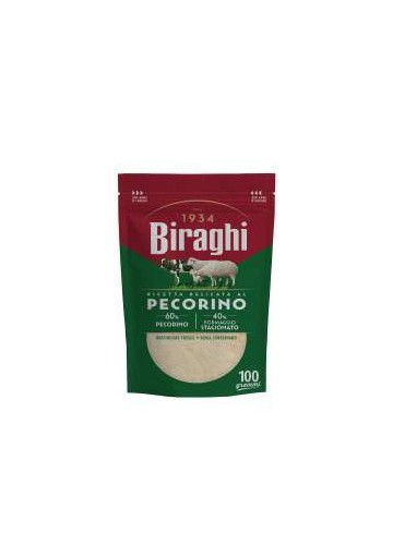 FR BIRAGHI PECORINO GRATT. GR 100X24 - Carton de 24 pièces