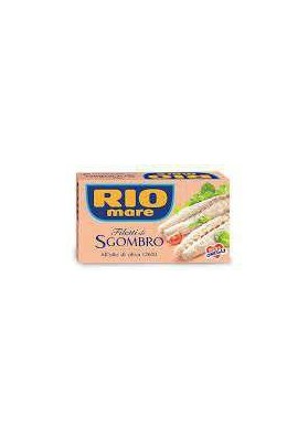RIOMARE SGOMBRO FILETTI O.O. G.125X25 - Carton de 25 pièces