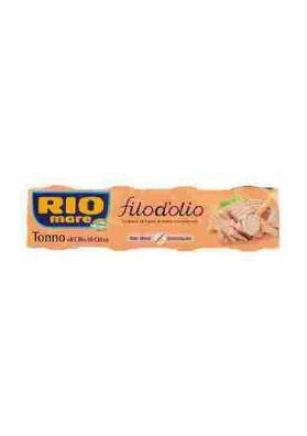 RIOMARE TONNO FILO OLIO O.OL.GR65X4 PZ24 - Carton de 24 pièces