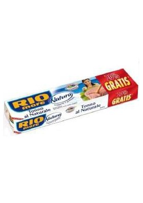 RIOMARE TONNO NATURALE GR.80X3 PZ.32 - Carton de 32 pièces
