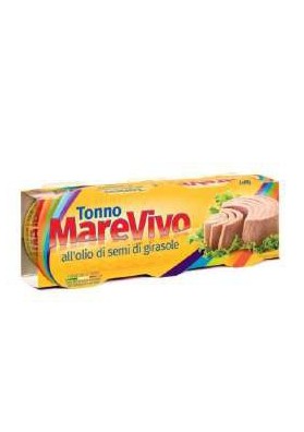 MAREVIVO TONNO O.G. GR.80X3 PZ.32 - Carton de 32 pièces
