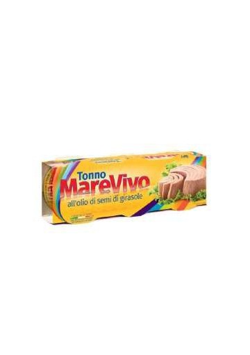 MAREVIVO TONNO O.G. GR.80X3 PZ.32 - Carton de 32 pièces