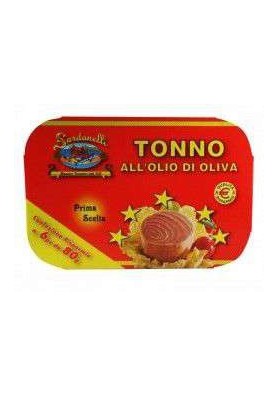 SARDANELLI TONNO 5 STELLE O.O GR.70X6X16 - Carton de 16 pièces
