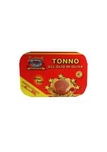 SARDANELLI TONNO 5 STELLE O.O GR.70X6X16 - Carton de 16 pièces