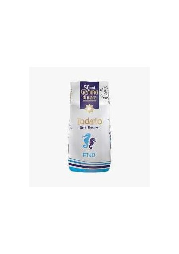 GEMMA DI MARE SALE IODATO FINO KG.1 PZ12 - Carton de 12 pièces