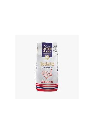 GEMMA DI MARE SALE IODATO GROSSO KG1X12 - Carton de 12 pièces