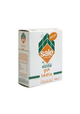 SALE DI SICILIA IODATO GROSSO G.1000x12 - Carton de 12 pièces
