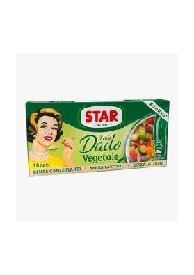 STAR DADO VEGETALE T.10 PZ.48 - Carton de 48 pièces