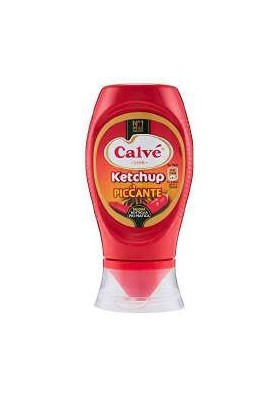 CALVE'TOP DOWN KETCHUP PICCANTE ML.250X9 - Carton de 9 pièces