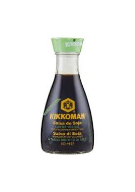 KIKKOMAN SALSA SOIA MENO SALE ML150 PZ.6 - Carton de 6 pièces
