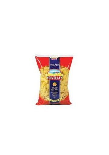 DIVELLA 018 MEZZI RIGATONI G500 X24 N.18 - Carton de 24 pièces