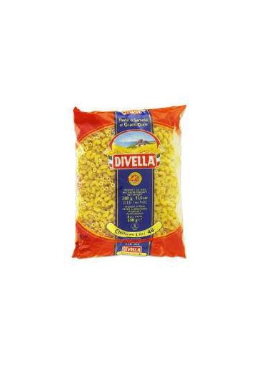 DIVELLA 048 CHIFFERINI LISCI G.500X24 - Carton de 24 pièces