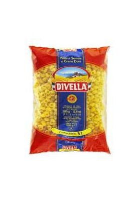 DIVELLA 052 LUMACHINE GR.500X24 N.52 - Carton de 24 pièces
