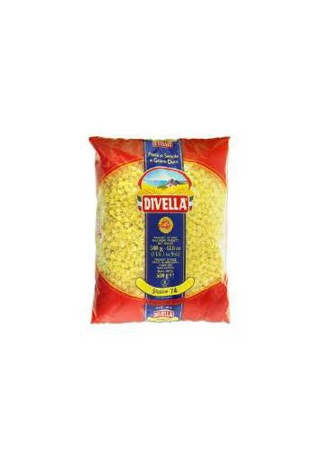 DIVELLA 074 STELLINE GR.500X24 N.74 - Carton de 24 pièces