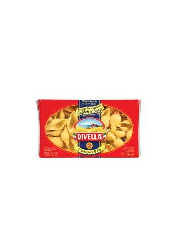 DIVELLA 087B CONCHIGLIONI G.500 X12 N.87 - Carton de 12 pièces