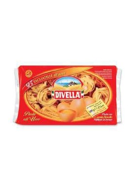 DIVELLA 095 TAGLIATELLE UOVO GR 500 PZ12 - Carton de 12 pièces