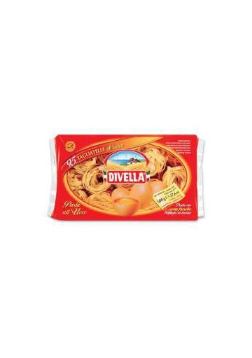 DIVELLA 095 TAGLIATELLE UOVO GR 500 PZ12 - Carton de 12 pièces