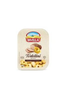 FR DIVELLA TORTELLINI CARNE GR.250 X10 - Carton de 10 pièces