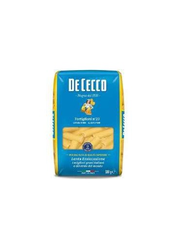 DE CECCO 023 TORTIGLIONI GR 500 PZ 24 - Carton de 24 pièces
