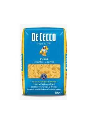 DE CECCO 034 FUSILLI GR 500 PZ 24 - Carton de 24 pièces