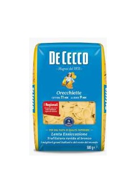 DE CECCO 091 ORECCHIETTE GR 500 PZ 24 - Carton de 24 pièces
