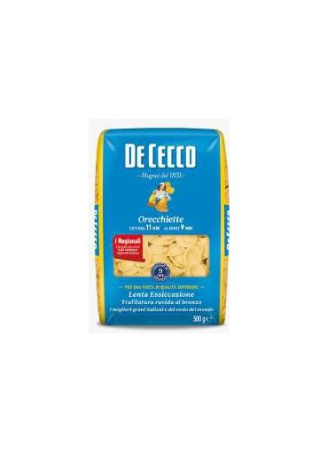 DE CECCO 091 ORECCHIETTE GR 500 PZ 24 - Carton de 24 pièces