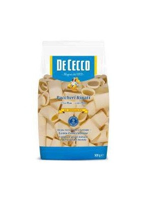 DE CECCO 130 PACCHERI RIG GR 500 PZ 12 - Carton de 12 pièces