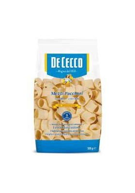 DE CECCO 225 MEZZI PACCHERI GR 500 PZ 12 - Carton de 12 pièces