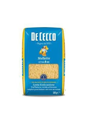 DE CECCO 075 STELLETTE GR.500 PZ.24 - Carton de 24 pièces