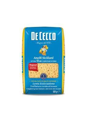 DE CECCO 179 ANELLI SICILIANI GR.500 P24 - Carton de 24 pièces