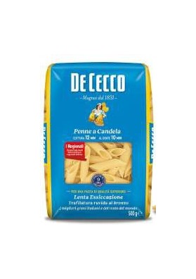 DE CECCO 340 PENNE CANDELA GR 500 PZ 24 - Carton de 24 pièces