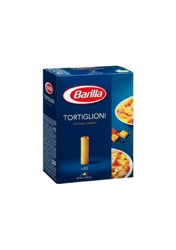 BARILLA 083 TORTIGLIONI GR 500 PZ 24 - Carton de 24 pièces