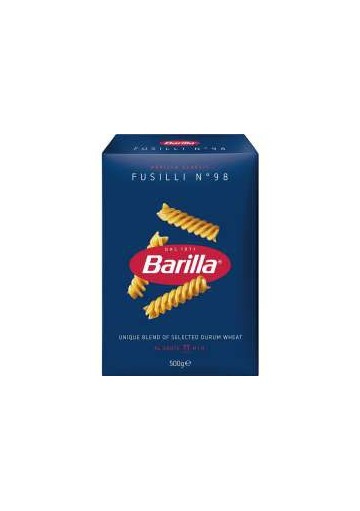 BARILLA 098 FUSILLI GR 500 PZ.24 - Carton de 24 pièces