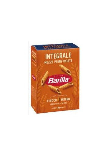 BARILLA INTEGRALE PENNE RIGATE 500 PZ.14 - Carton de 14 pièces