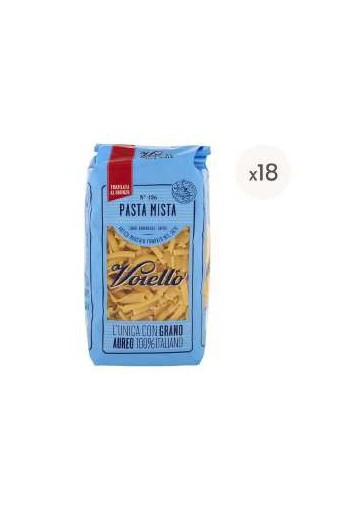 VOIELLO 126 PASTA MISTA G 500 PZ 18 - Carton de 18 pièces