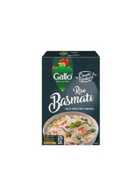 GALLO RISO BASMATI GR.500 PZ.9 - Carton de 9 pièces