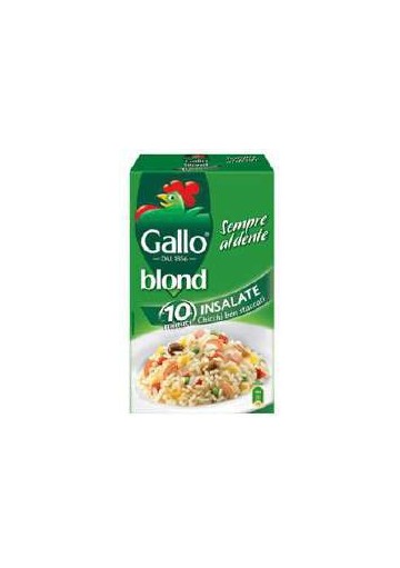GALLO RISO BLOND INSALATE GR.1000 PZ.9 - Carton de 9 pièces